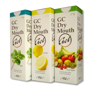 GC Dry Mouth Gel - Lemon, Raspberry, Fruit Salad, Orange