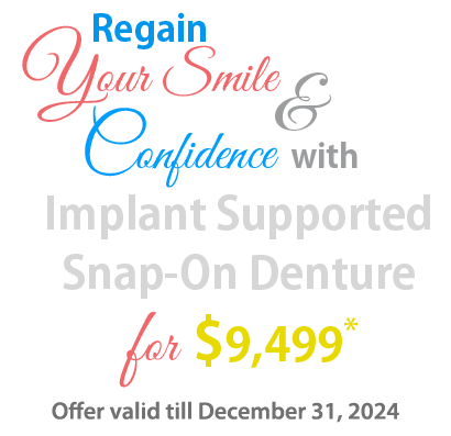 Fixed Implant Dentures Offer Implant supported snap-on denture
